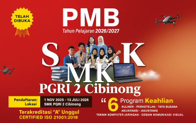 PMB SMK PGRI 2 CIBINONG 2026 / 2027