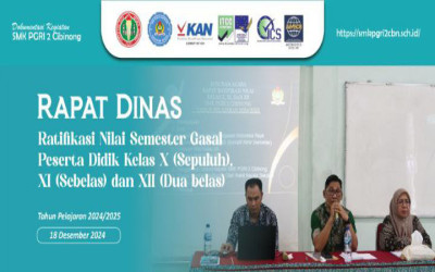 RAPAT RATIFIKASI NILAI SEMESTER GASAL BAGI PESERTA DIDIK KELAS XII, XI, X TAHUN PELAJARAN 2024/2025